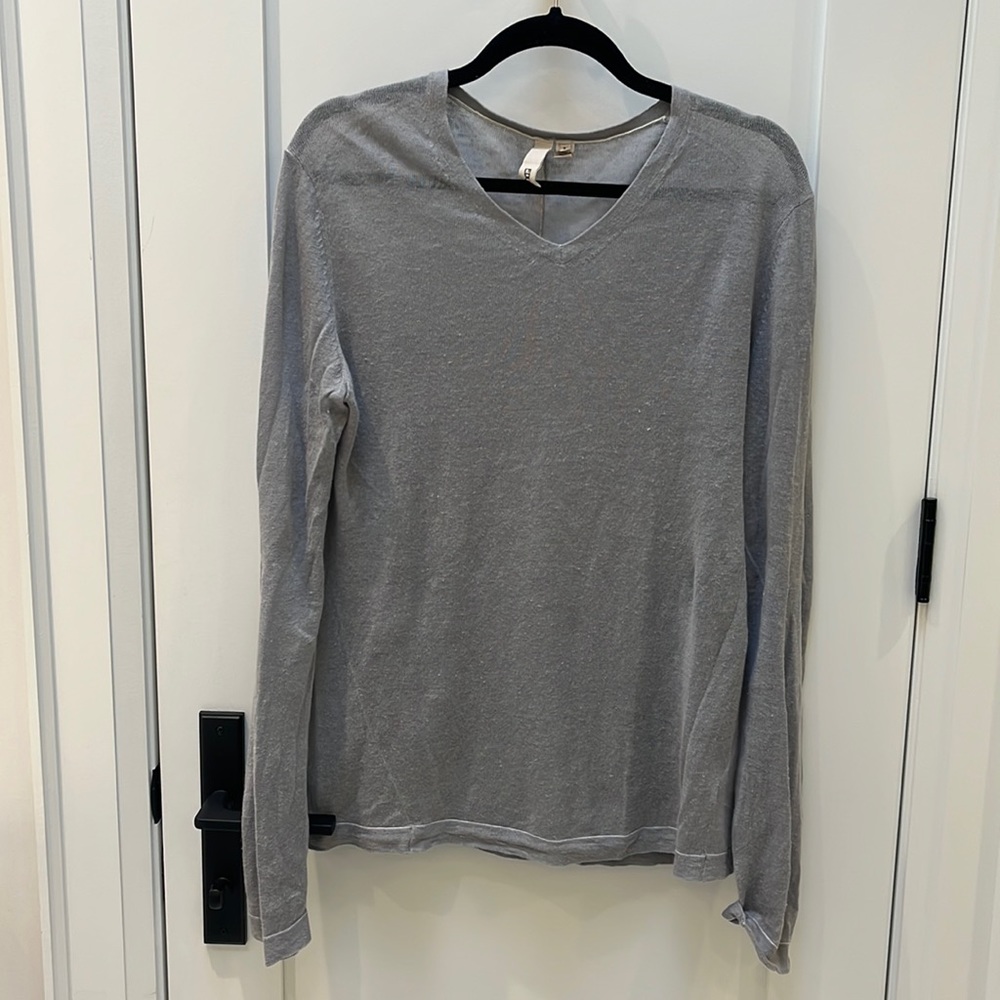 Mens S EDUN thin long sleeve shirt